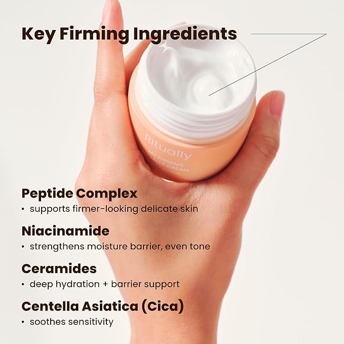 Post-Wax Soothing Cream – Peptide &amp Niacinamide Soothing Cream for Delicate Skin K-Beauty Hydrating Cream with Cica &amp Ceramides Helps Soothe Irritated Skin 1.76 oz