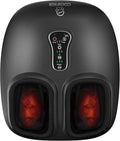 COMFIER Shiatsu Foot Massager with HeatVibrationRolling CompressionFSA Eligible HSA StoreFeet Massager Machine for Plantar FasciitisNeuropathy PainMothers Day Gifts for WomenSize up to 13“