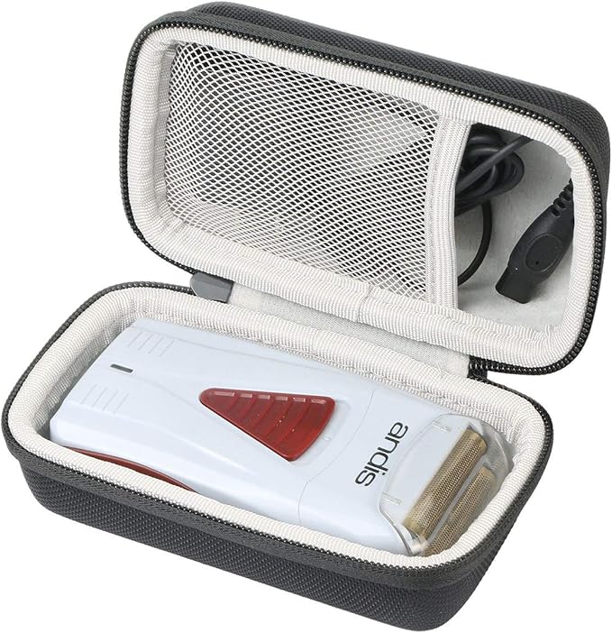 Khanka Hard Case Replacement for Electric Toothbrush + Andis 17150/17200 Profoil Lithium Shaver Case Only