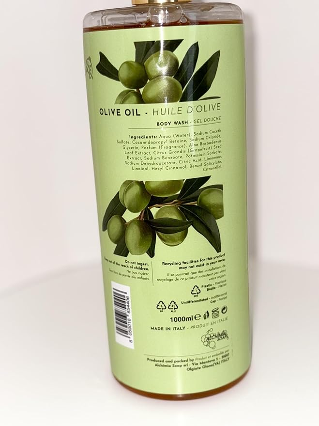 OLIVE OIL BODY WASH Made in Italy 33.8 fl oz