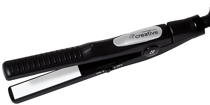 Creative Hair Brushes SCW Compact Styling Iron Black