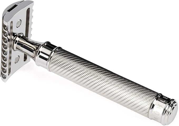 MÜHLE TRADITIONAL Grande Stainless Steel Safety Razor (Open Comb)