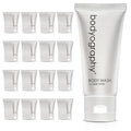 World Amenities - Bodyography blanc- Bulk Body Wash | 50 Count 1.4oz | Vanilla White Tea Mini Travel Size Toiletries (100% Recyclable Tube with Flip Top Cap) Hotel Amenities.