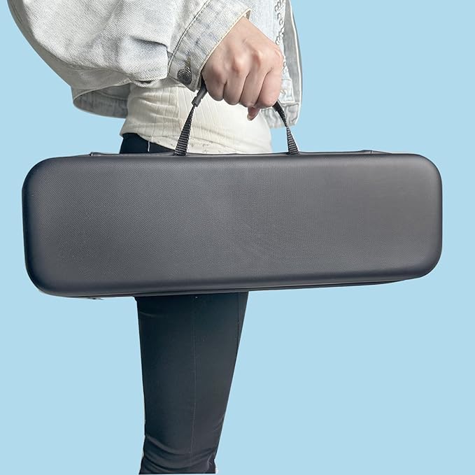 Travel Case for Dyson Airstrait Straightener Airstrait HT01 Carrying Case Dyson Hair Straightener PU-Hard Shell Travel Storage Bag Accessories
