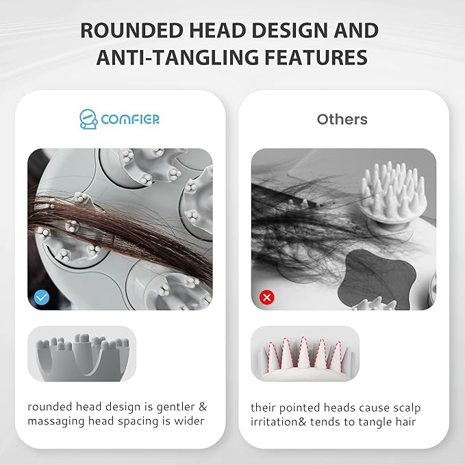 COMFIER Shiatsu Foot Massager &amp Scalp Massager