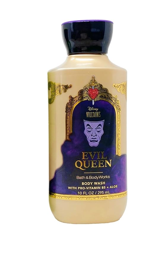 Bath &amp Body Works Disney Villains Collection Evil Queen - 2 Pack Of Body Wash with a Natural Oats Sample Soap