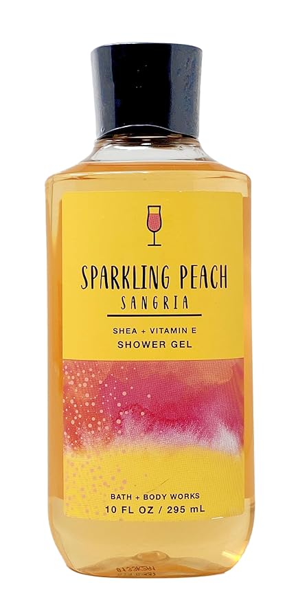 Bath &amp Body Works Sparkling Peach Sangria - 3 pack - Shower Gel