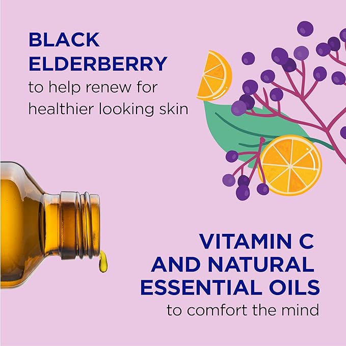Dr Teal's Kids 3-in-1 Elderberry Bath: Bubble Bath Body Wash &amp Shampoo 20 fl oz. &amp Kids Gentle Epsom Salt Sleep Soak with Melatonin &amp Essential Oil Blend 2 lbs (Pack of 3)