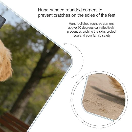 Cute Golden Retriever Weight ScaleClear LED Display Bathroom Digital Weighing ScaleTempered Glass Digital Bathroom Scale for Body Weight Capacity Up to 400 Lbs