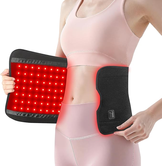 Red Light Therapy Mat for Body 20.5''x 11'' Red Light Therapy Pad with Controller 140pcs 2 in 1 LEDs (660nm &amp 850nm) Adjustable Timer &amp Intensity