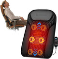 COMFIER Ultra-Slim Heated Back Massager for ChairDeep Tissue Shiatsu Back Massager with HeatUp–Down Moving 10 Massage NodesUpper/Lower/Full Back ReliefGift for Women &amp Men