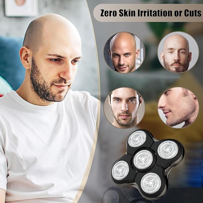 Shaver Replacement Head Compatible with Remington Balder Pro Head Shaver ModelSPR- XR7120-7100Sharp and Fresh Flexible StainlessSteel Replacement Blades.1pack (No't compatible with XR7000)