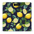 Lemon Fruit Bathroom Scale Large LCD Backlight Display Digital Scale Rounded Corners Body Scales Automatic Power On/Off Bathroom Scales for Home Bedrooms