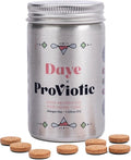 DAYE ProViotics: Lactobacillus plantarum GLP3 for Women's Vaginal &amp Gut Microbiome | Daily Oral Vegan Probiotic | Supports Healthy Flora &amp pH | 30 Tablets