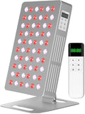 Red Light Therapy Panel Device 630-850nm 5 Wavelengths Red &amp Near Infrared Light Therapy Touch Screen LED Light Therapy Lamp 60 LEDs Adjustable Brightness Pulse &amp Mode