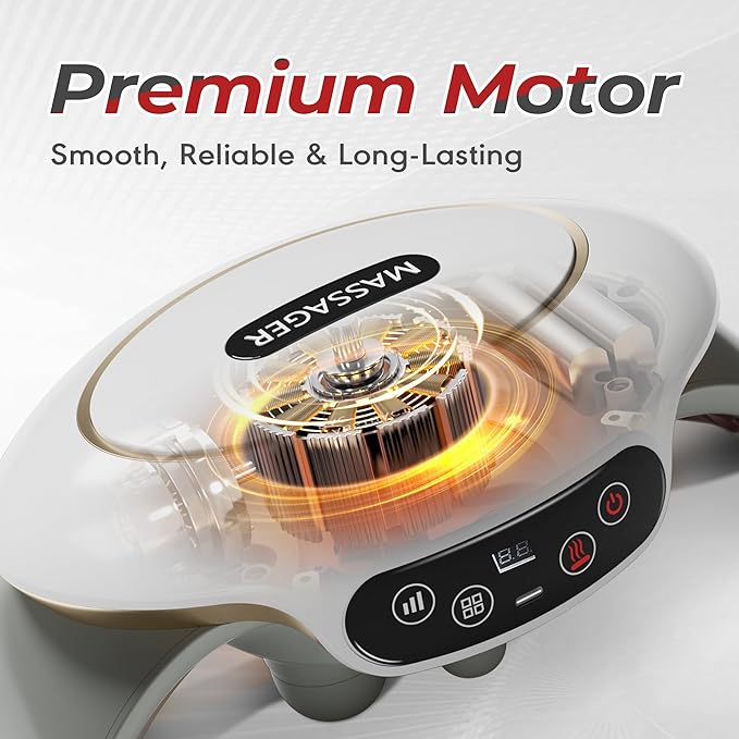 Electric Abdominal Massager Stomach Massager for Digestion Belly Cellulite Massage for Flattening BellyRelieves Discomfort Caused by Bloating ConstipationStomach Pain Gifts for Mom