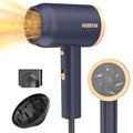 ANIEKIN Hair Dryer 1875 Watts Fast Drying Blow Dryer with Diffuser and Concentrator Compact Lightweight Hair Dryer for Women and Men