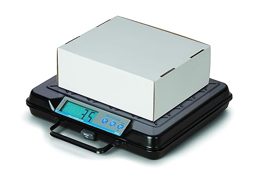 Salter Brecknell GP100 Electronic General Purpose Bench Scale with LCD Display 100 lbs Capacity