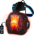 Red Light Therapy for Knee Pain ReliefVibration Knee Massager with 660nm&amp850nm3 in 1 Heated Knee Brace for Knee/Joint/Elbow/ShoulderRechargeable Near Infrared Light Therapy Device