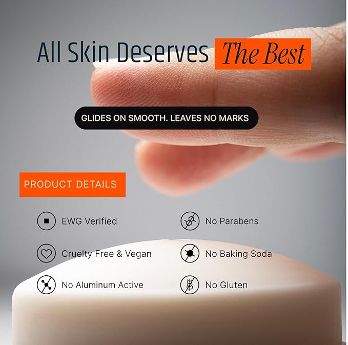 Aluminum Free Deodorant | Extra Strength 72 Hour Protection for Women &amp Men | With Natural Extracts Skincare &amp Antimicrobial Enzymes (Leather Tobacco &amp Raspberry) (1)