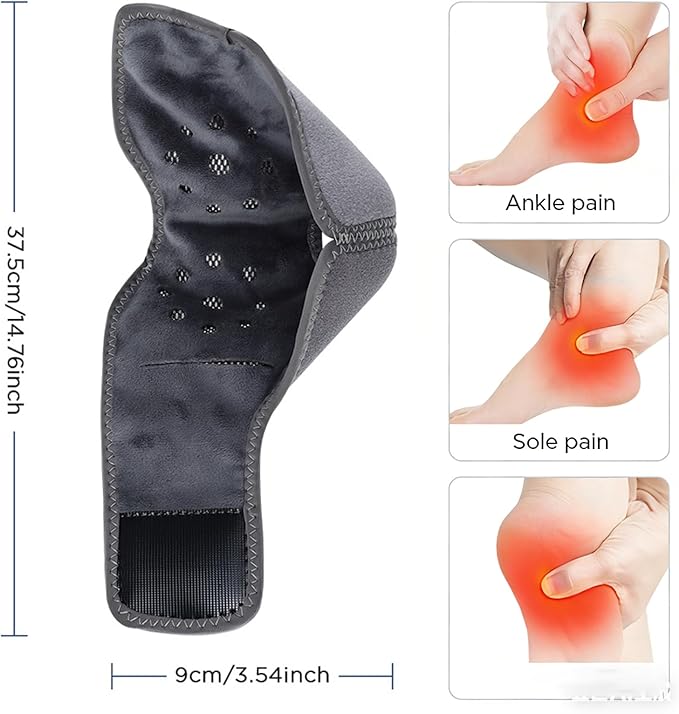 Try Massager Pro Foot Massage Triple-Technology Massager with Heat for Relax &amp Renew Foot &amp Ankle 3 Modes &amp 5 Heat Levels Cordless Ankle Massagers 2-in-1 Warming Wrap for Home or Travel