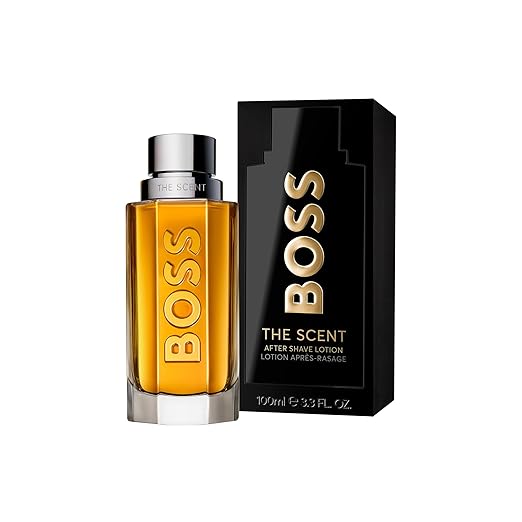 Hugo Boss The Scent Eau de Toilette – Ambery Men's Cologne – With Notes of Ginger Manika Fruit &amp Leather Accords – Long Lasting Fragrance