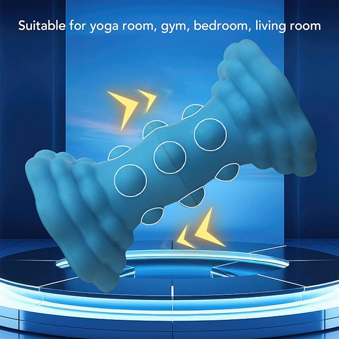 Pongnas Calf Kneading Soreness Tool Portable and Multifunctional Muscle Relaxation Training Roller Swelling Massager Suitable for Yoga Room Living Room Gym