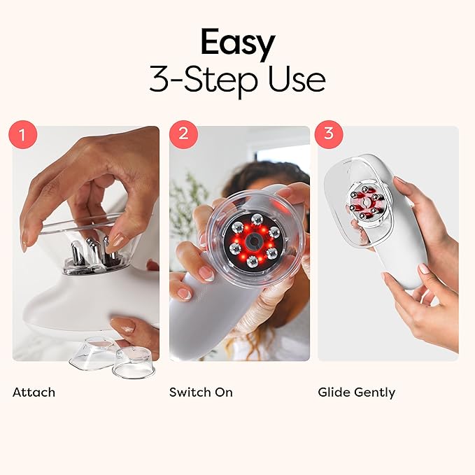 Device - Handheld Body Massager for Stomach Waist Thighs &amp Arms - Portable Belly and Abdominal Massager for Daily Body Care