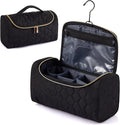 Travel Case for Dyson Airwrap Complete Style Portable Padded Storage Bag with Hanging Hook Fits All Dyson Airwrap Models &amp Attachments Black