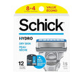 Schick Hydro 5 Sense Hydrate Razor Refills for Men 12 Count (Pack of 1)