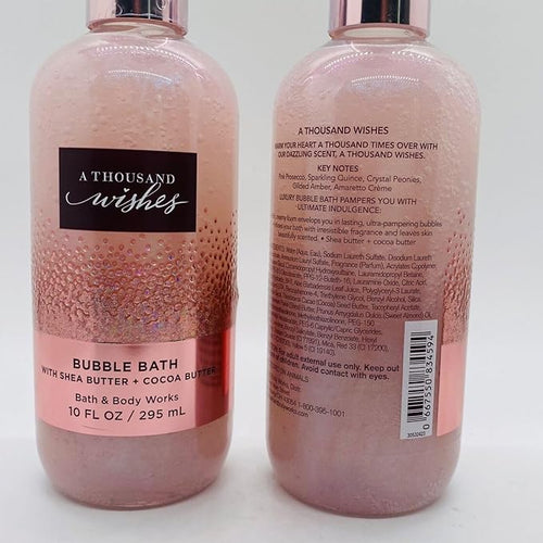 2 A Thousand Wishes Luxury Bubble Bath Body Wash 10 fl.oz
