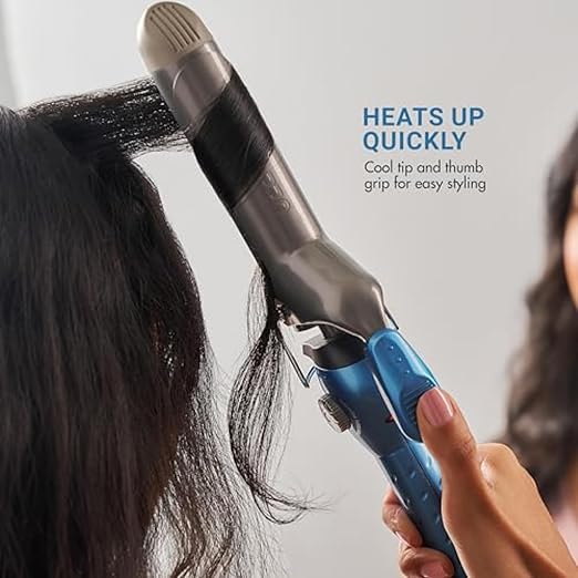 Nano Titanium Spring Curling Iron Professional Hair Wand Tool for Stylists Nano Titanium Technology for Tight Curls or Loose Waves