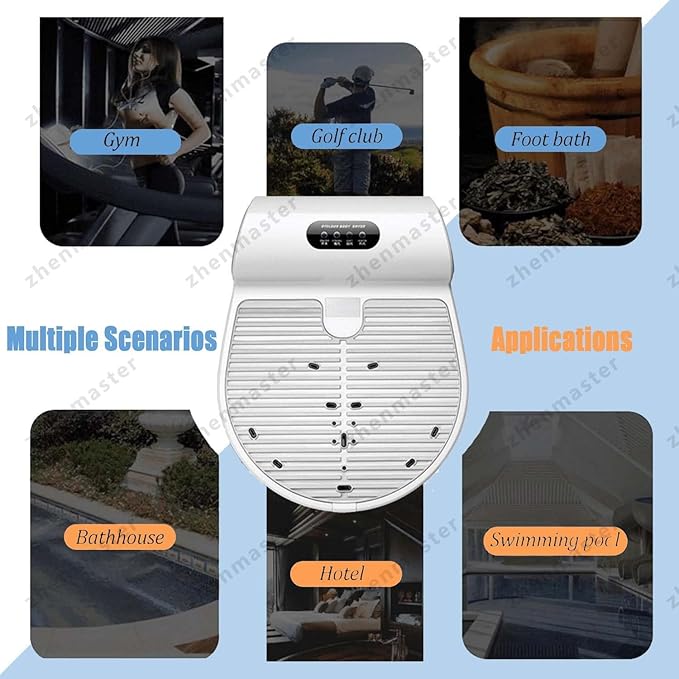 Full Body Blow Dryer for Bathroom 1500W Warm Air Touch Control Smart Sensor Weight Scale Quiet Operation Non-Slip Safe-ty Base Fast Drying After Shower for Adults(Nomal)