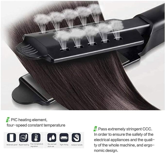 Professional Hair Straightener Straightener and Curler for All Hairstyles Adjustable Heat Birthday Gifts for Women/Mom/Wife/Her