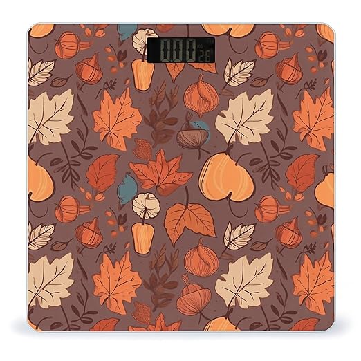 Fall Smart Scale for Body Weight Accurate Bathroom Scale with LED Display Digital Weight Scales Weighing Machine High Precision Scales for Bath Home