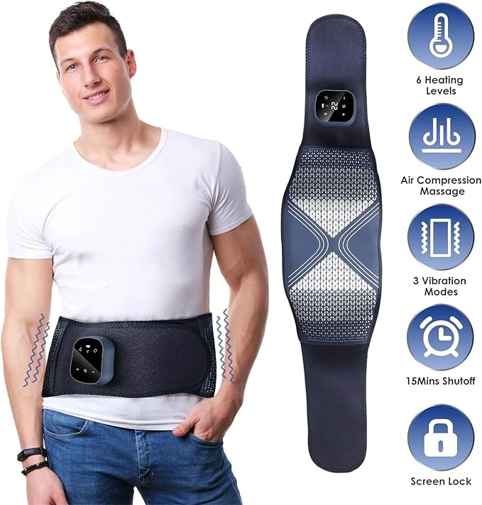 Lower Back Massager Heating Pad Cordless Heating Pad 1Pcs