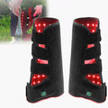LED Red Light Therapy DeviceInfrared Horse Care BootsRed Light Therapy Belt for Horse LegNear Infrared Light Therapy Device for Horse Leg Muscle Pull WoundLeft+Right