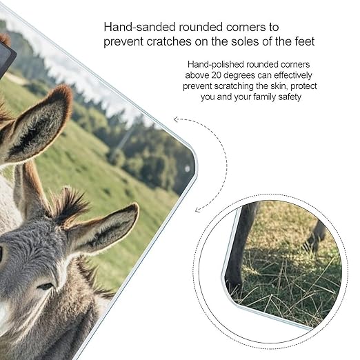 Donkey Animals Scale for Body Weight Smart Scales Digital Bathroom Scale High Precision Weighing Scales with Large Display Weighing Machine for People