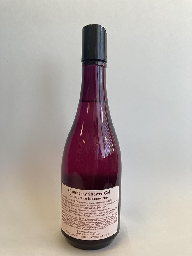 Keyano Aromatics Cranberry Shower Gel 12 Oz.