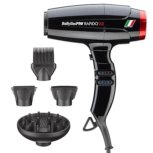 BaBylissPRO High Speed Rapido 2.0 Hair Dryer
