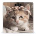 Sweet Animals Cute Cat Scale for Body Weight Precision Bathroom Weighing Scales with Back Lit LCD Display Sturdy Tempered Glass Body Weight Scales Digital Bathroom Scale 400lb