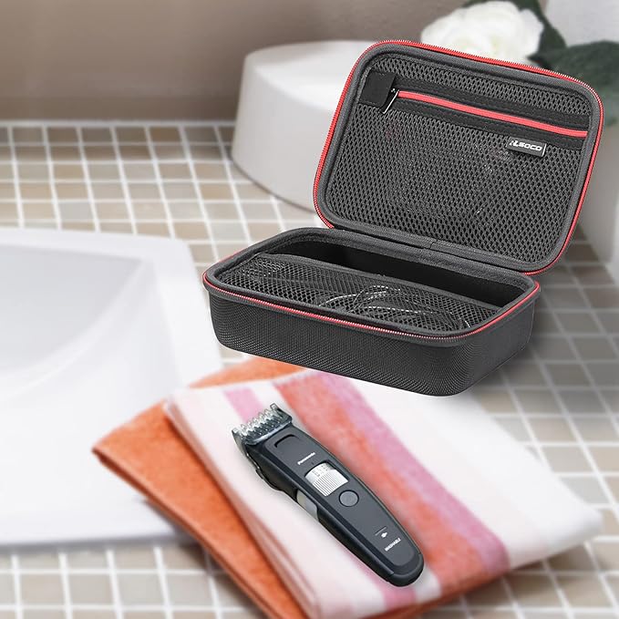 RLSOCO Case for Panasonic Cordless Men's Beard TrimmerFits for ER-GB42-K/ER-SB40-K/ER-GB80-S/ER-GB96-K/ER-GC63-H/ER-GB37/ER-GB86 Beard Trimmer (Case Only)
