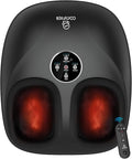 COMFIER Shiatsu Foot Massager with Heat for Neuropathy Plantar Fasciitis Heated Electric Foot Massagers Feet Massager for Home Office Up to Men Size 13 Christmas Gifts for Men Women