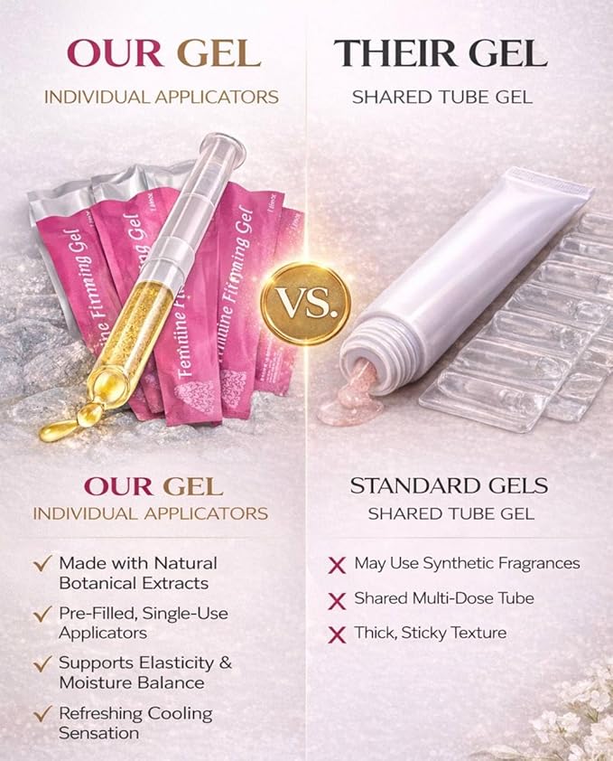 Feminine Intimate Moisturizing Gel – 15 Count Single-Use Applicators – External Use – Hydrating Cooling Botanical Formula for Women – Unscented