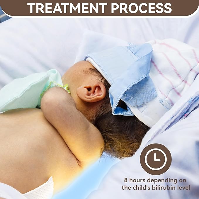 Newborn Jaundice Therapy Blanket Professional Blue Light Lamps Jaundice Relief Tool Light Therapy Pad for Body