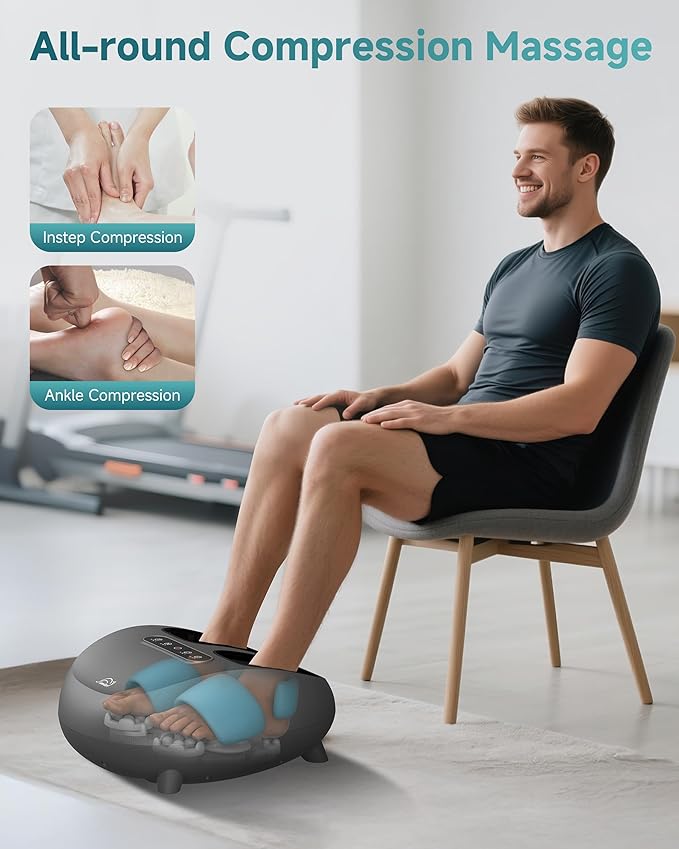 Snailax Neck Massager and Foot Massager Bundle