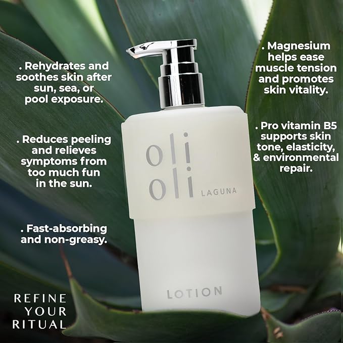 OLIOLI Revitalizing Body Wash &amp Replenishing Body Lotion 15.2oz Set | Detoxifying Aloe Vera with Pro-Vitamin B5 &amp Botanicals | Moisturizing Body Lotion with Aloe Vera Coconut Oil Shea Butter