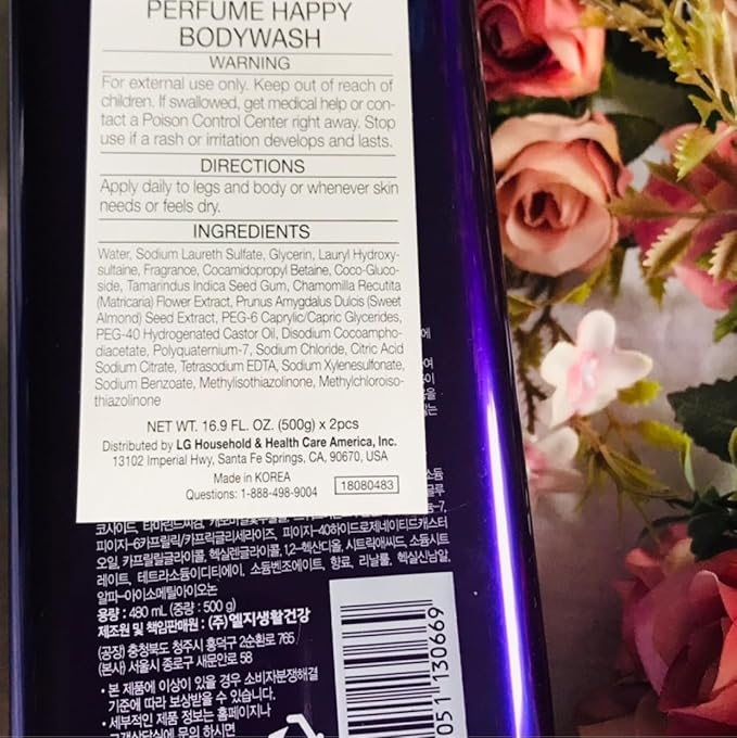 On:the Body Perfume Happy Breeze Body Wash 500 grams