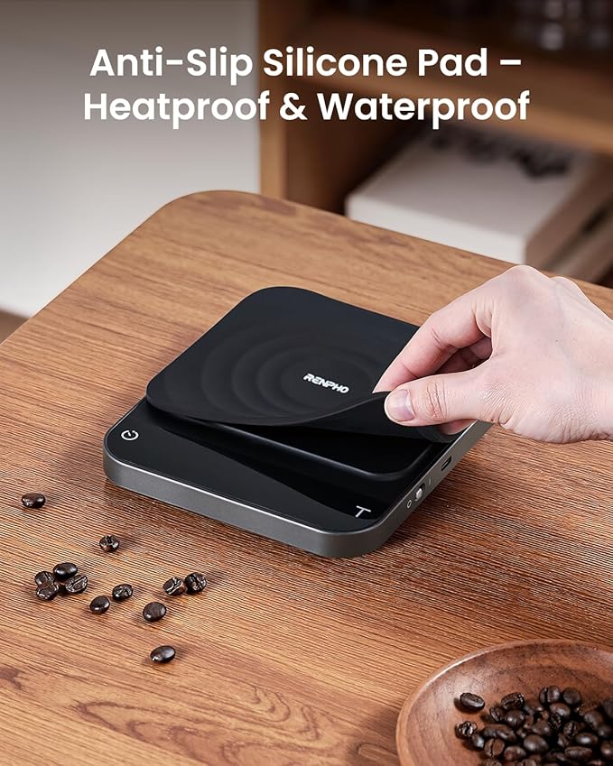RENPHO Coffee Scale with Timer and Smart Scale for Body Weight