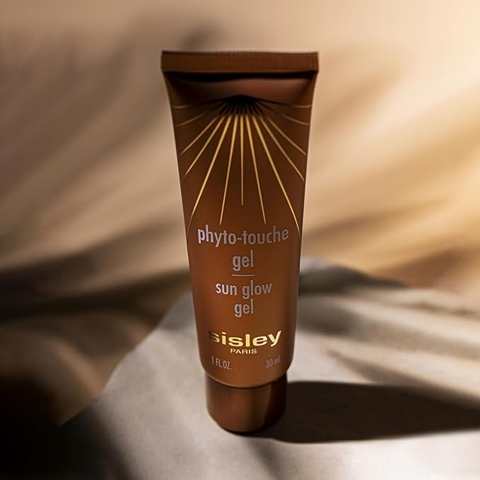Sisley Paris Sun Glow Gel Irisee - 30 mL - Sheer-Finish Non-Greasy Tinted Gel for a Tanned Natural Complexion - Sunless Bronze Effect - All Skin Tones &amp Types